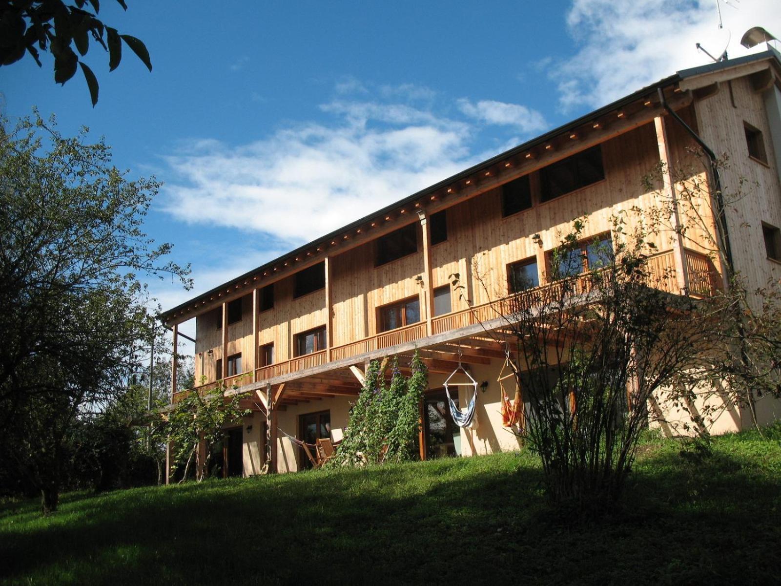 Bioagriturismo Vegan Campo Di Cielo Cesiomaggiore Kültér fotó